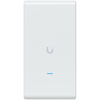 Ubiquiti U6-Mesh-Pro-EU Indoor/outdoor WiFi 6 AP with 4 spatial streams, an integrated super antenna, and a gigabit passthrough port, U6-MESH-PRO-EU