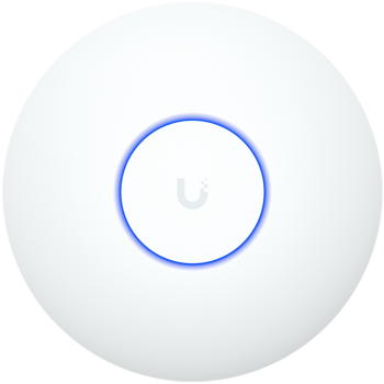 Ubiquiti UniFi U7-Lite ceiling-mounted WiFi 7 AP with 4 spatial streams and 2.5 GbE uplink, Powered using PoE, 2.5 GbE uplink, U7-LITE
