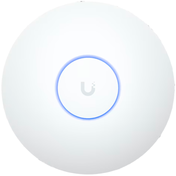 Ubiquiti UniFi U7-LR Long-Range Compact, ceiling-mount WiFi 7 AP with 5 spatial streams and extended signal range, U7-LR