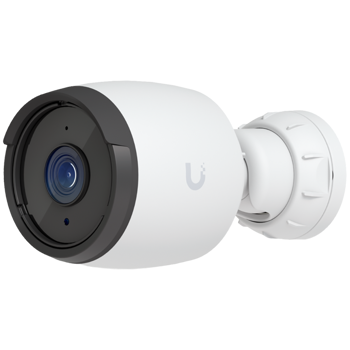 Ubiquiti UVC-G6-Bullet-W All-weather 4K PoE camera with a 1/1.8" 8MP image sensor, Multi-TOPs AI Engine, and long-range IR night vision, UVC-G6-BULLET-W