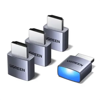 UGREEN adapter emulator CM775, Dummy Plug HDMI, 4 komada, 79142
