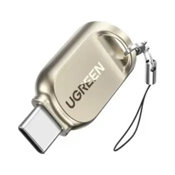 UGREEN čitač memorijskih kartica, TF/SD/MicroSD kartice, USB-C, 66328