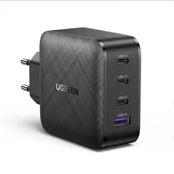 ugreen-zidni-punjac-65w-1xusb-a-3xusb-c-gan-ii-tech-qc40-pd3-66849-66420.webp