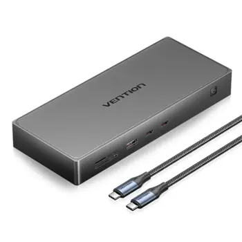 Vention 11-in-1 USB-C DisplayLink Docking Station, VEN-TPWH0
