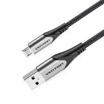 Vention Cotton Braided USB 2.0 A Male to Micro-B Male 2A Cable 2M, VEN-COAHH