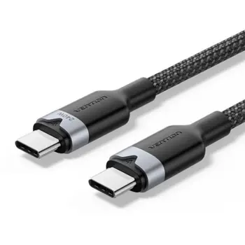 Vention USB 2.0 Type-C Male to Type-C Male 5A Cable Aluminum Alloy Type, 1m, VEN-TRIBF
