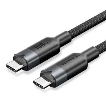 Vention USB 3.2 Gen2 C Male to C Male 10Gbps Cable Aluminum Alloy Type, 2m, VEN-TRGBH
