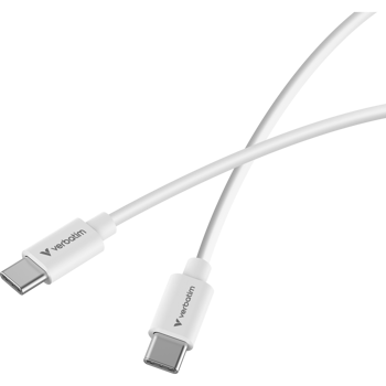 Verbatim Essentials Sync & Charge kabel USB-C na USB-C, M/M, 100 W PD3.0, bijeli, 3.0m, V032409