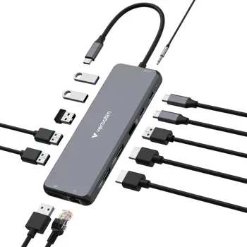 Verbatim USB-C Pro Multiport Hub 13 Port CMH-13, V032153