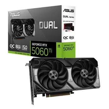 VGA AS DUAL-RTX5060TI-O8G, 90YV0MP2-M0NA00