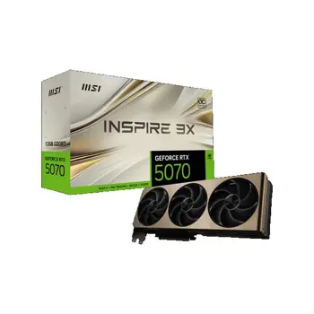 VGA MSI RTX 5070 12G INSPIRE 3X OC, 912-V532-006