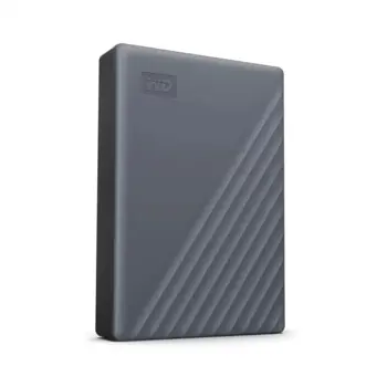 WD Passport 5TB Portable, USB 3.0 sivi, WDBRMD0050BGY