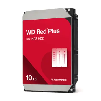 WD Red Plus WD100EFGX, 10TB, 3,5", 512MB, 7200rpm, WD100EFGX