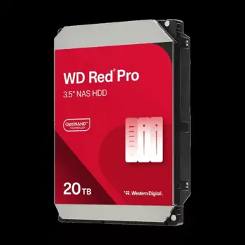 WD Red Pro WD202KFGX, 20TB, 3,5", 512MB, 7200rpm, WD202KFGX