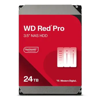 WD Red Pro WD241KFGX, 24TB, 3,5", 512MB 7200rpm, WD241KFGX