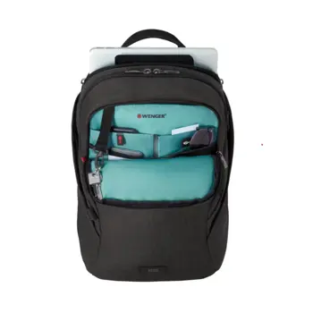 Wenger ruksak MX Light za prijenosnike do 16", 21 L, crni, 66933