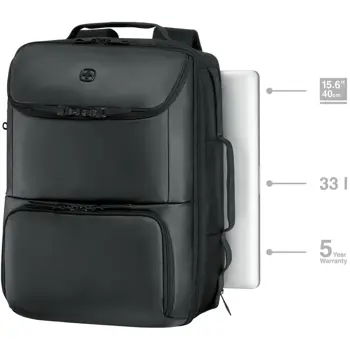 Wenger ruksak UrbanOne Travel za prijenosnik do 15.6", crni, 77211