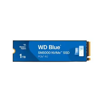 Western Digital 1 TB M.2 SSD, Blue SN5000 Gen. 4x4, WDC-WDS100T4B0E