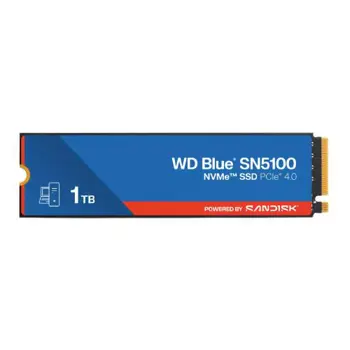 Western Digital 1 TB M.2 SSD, Blue SN5100 Gen. 4x4, WDC-WDS100T5B0E