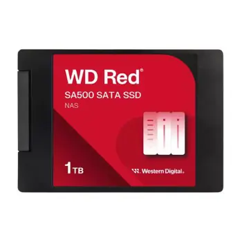 Western Digital 1 TB, WD Red SA500 NAS SATA 2,5" SSD, WDC-WDS100T1R0A