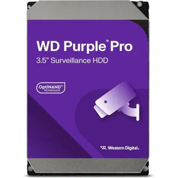 Western Digital 10 TB 3,5" HDD, 7200 RPM, WD Purple Pro, 512MB, WDC-WD102PURP