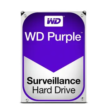 Western Digital 4 TB 3,5" HDD, 5400 RPM, WD Purple, 256MB, WDC-WD43PURZ-RMA