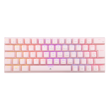 WHITE SHARK gaming tipkovnica GK-002422V2 WAKIZASHI-2 roza pl.sw. HR