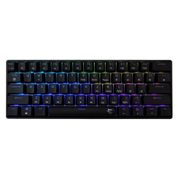 WHITE SHARK gaming tipkovnica GK-004121 SHINOBI-2 crna pl.sw. US