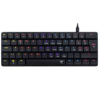 WHITE SHARK gaming tipkovnica GK-006112 NAGAMAKI crna crveni sw. HR