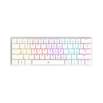 WHITE SHARK gaming tipkovnica GK-006221 NAGAMAKI bijela pl.sw. US