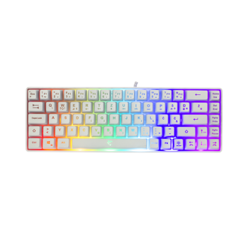 WHITE SHARK gaming tipkovnica GK-2201 RONIN bijela HR