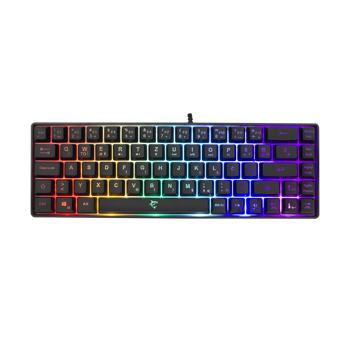 WHITE SHARK gaming tipkovnica GK-2201 RONIN crna HR