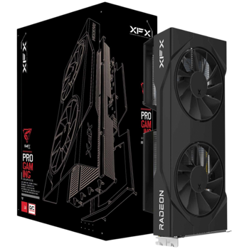 XFX AMD Radeon RX-9060XT OC Gaming 8GB GDDR6 128bit, 2780MHz / 20 Gbps, 2x DP, 1x HDMI, 2 fan, 2 slot, RX-96TSW8GBQ