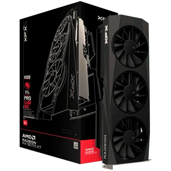 XFX Quicksilver AMD Radeon RX 9070XT 16GB GDDR6 256-bit HDMI 3xDP, RX-97TQICKB9