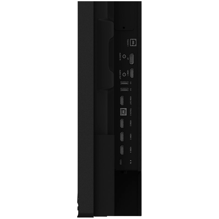 105" UW5K 5120x2160 VA, Anti-Glare, 40-Points Touch, 450cd/m2, Metal, Fan-less, SP 2x 16W + 16W subwoofer, Mic Array 8x, HDMI 4x, HDMI-out, USB-C 2x up to 100W PD, mini-jack, S/PDIF, LAN 2x, RS232C, i
