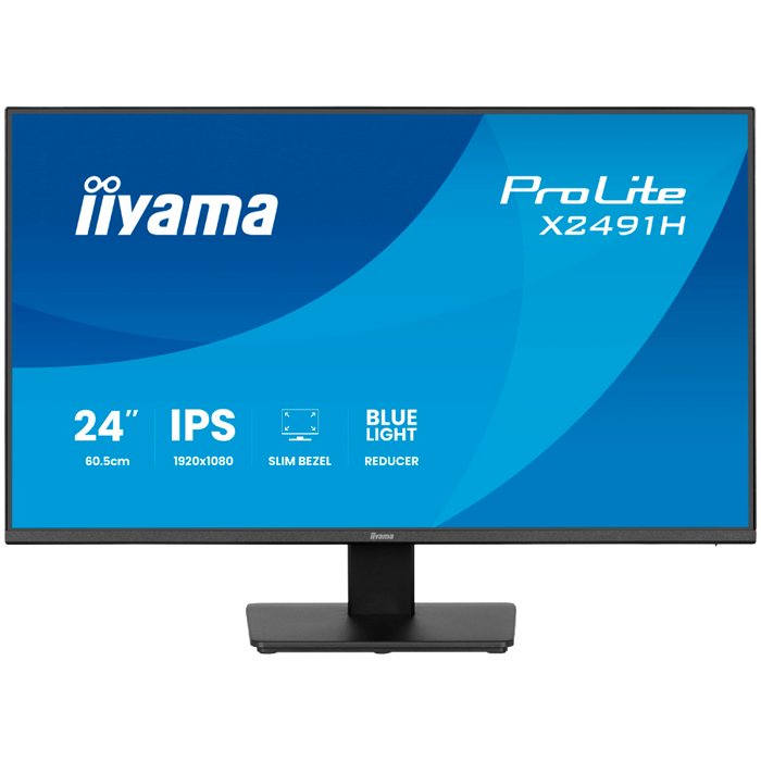 24 IPS-panel, 1920x1080 120Hz, 1ms (MPRT), HDMI, DisplayPort, X2491H-B1