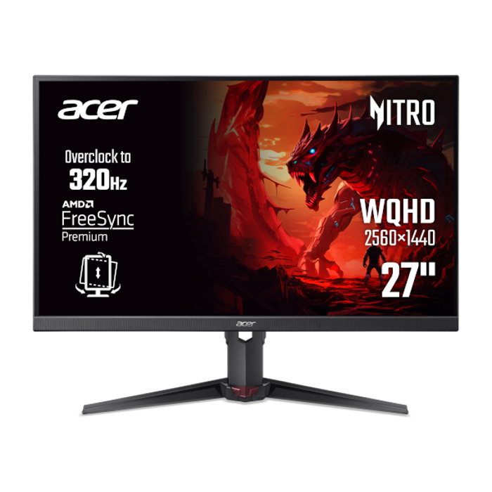 Acer Nitro XV270 QHD IPS 27, 2xHDMI, DP, 320Hz, UM.HX0EE.323