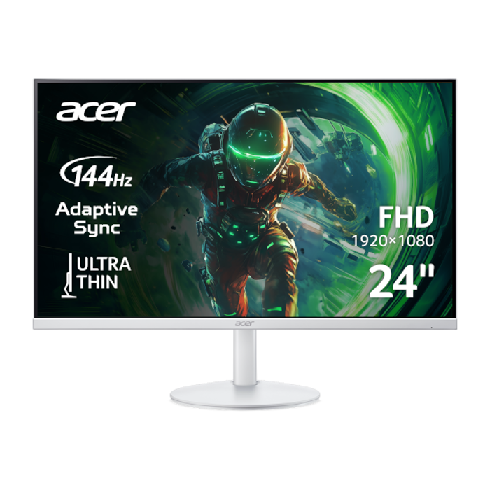Acer SA243 23.8" IPS, 144Hz, HDMI, VGA, bijeli, UM.QS3EE.112