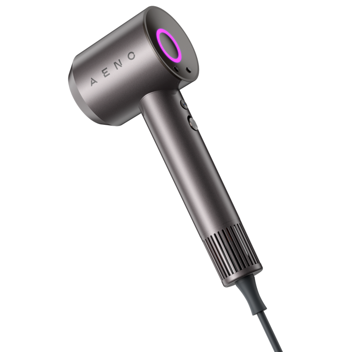 AENO Hair Dryer HD1, high speed, airflow 100 km/h, NTC sensor, 1500W, ionization, incl. diffusor, concentrator, travel bag
