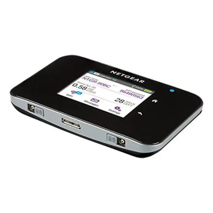 AirCard 810 Mobile Hotspot, super-fast 4G LTE and 3G speeds anywhere. Up to 600Mbps. Color LCD touchscreen., AC810-100EUS