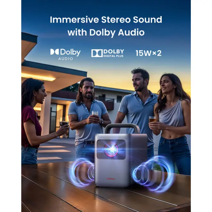 Anker Nebula Cosmos 4K prijenosni projektor, DLP, 4K UHD, 0,47", HDMI, USB-A, Google TV (D2342211), 70425