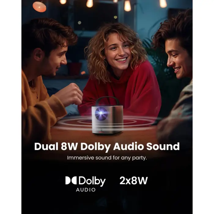 Anker Nebula Mars 3 Air Laser prijenosni projektor, DLP 0,23 DMD, FHD, 16:9, HDMI 2.1 / USB-C / AUX-OUT, Google TV (D2325212), 70439