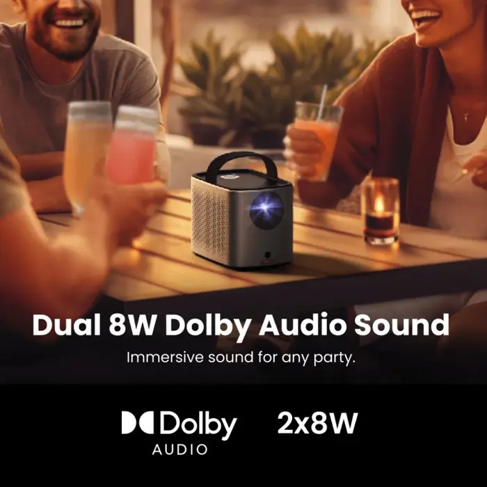 Anker Nebula Mars 3 Air Laser prijenosni projektor, DLP 0,23 DMD, FHD, 16:9, HDMI 2.1 / USB-C / AUX-OUT, Google TV (D2325212), 70439