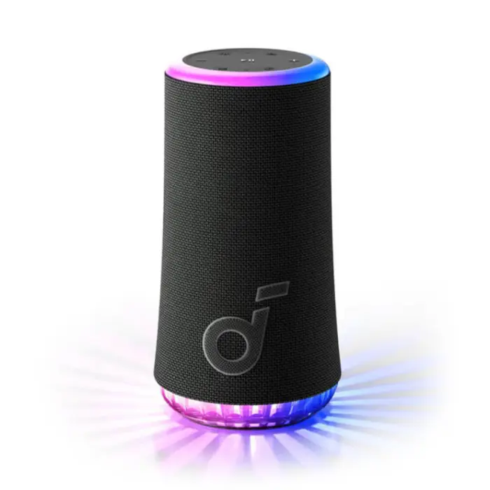 Anker Soundcore GLOW prijenosni BT5.3 zvučnik, 30W, IPX7, 18h reprodukcije, crni (A3166G11), 69374