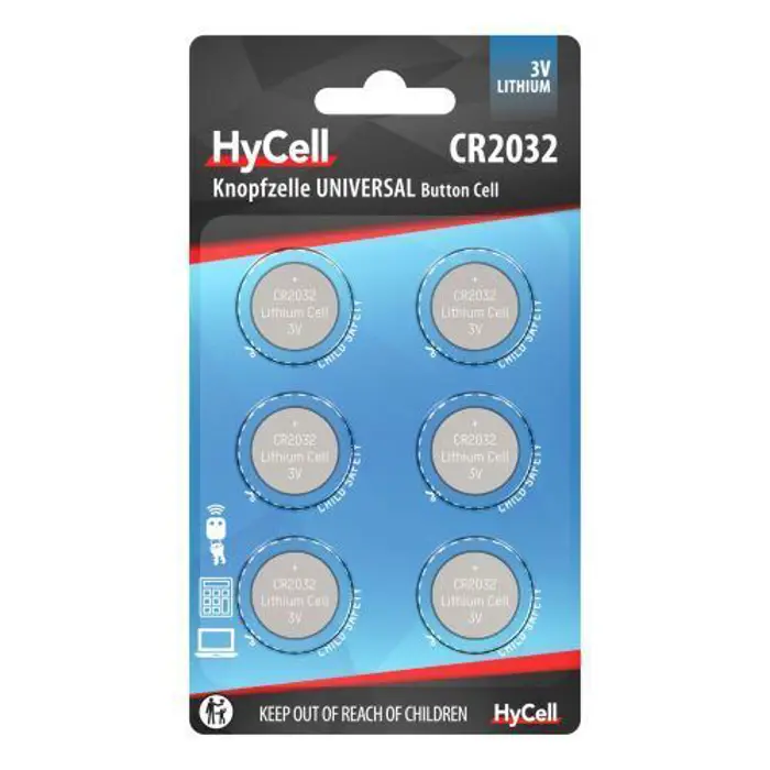 Ansmann Lithium Coin cells CR2032 6pcs blister packaging, ANS-1516-0026