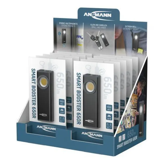 Ansmann Worklight Smart Booster 650R rechargeable, ANS-1600-0784