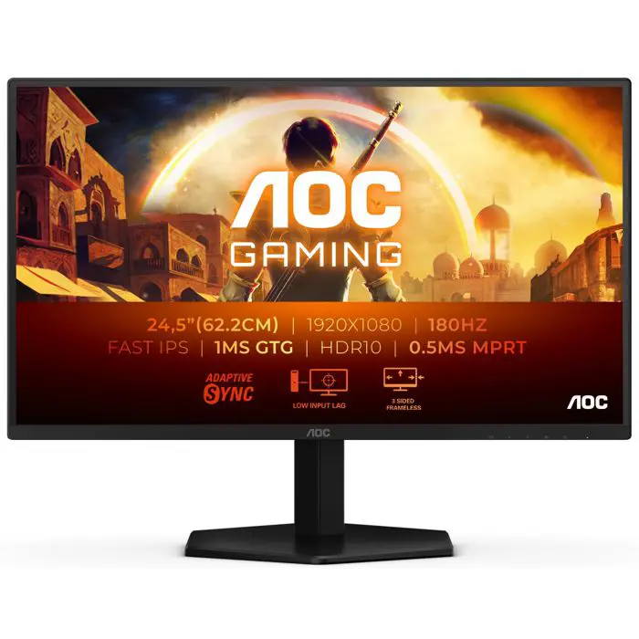 AOC 25G42E 24,5", HDMI, DP, 180Hz, 25G42E
