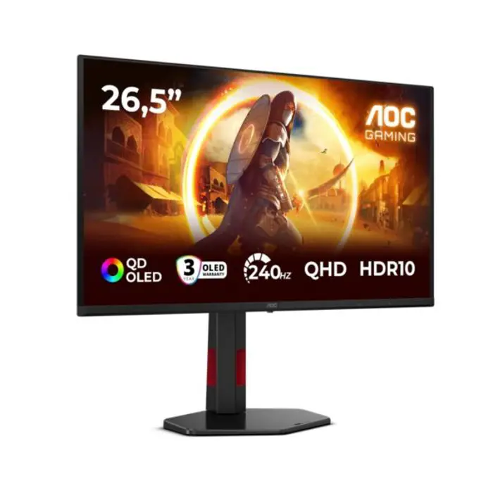 AOC LCD 27" QD-OLED, 240Hz, 16:9, DP, AOC-Q27G4ZDR-EZ