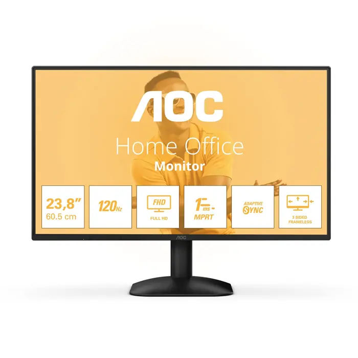 Monitor AOC LED IPS 23,8" 24B31H, 24B31H