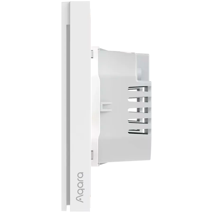 Aqara Smart Wall Switch H1 (with neutral, double rocker): Model: WS-EUK04; SKU: AK074EUW01, WS-EUK04-WHITE